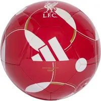 adidas LIVERPOOL FC CLUB HOME Futbalová lopta, červená, veľkosť