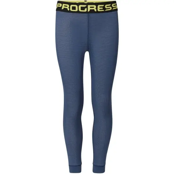 PROGRESS THERMATEX LT Juniorské funkčné spodky, tmavo modrá, veľkosť 140-146