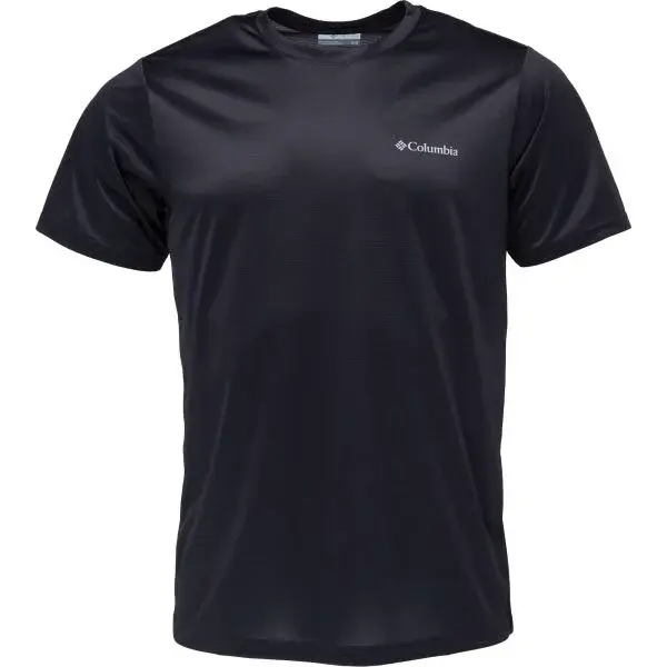 Columbia HIKE CREW Pánske tričko, čierna, veľkosť