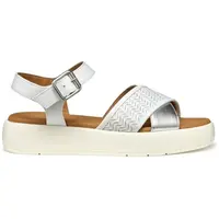 Geox D CAMALEI F Dámske sandále, biela, veľkosť