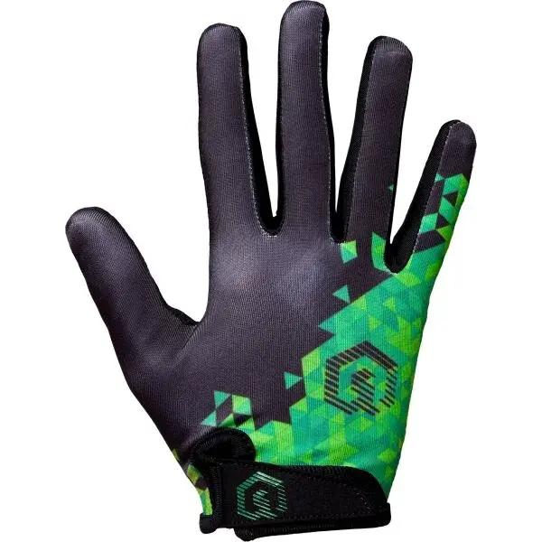 Arcore RIDER LF Juniorské dlhoprsté cyklistické rukavice, čierna, veľkosť 10Y