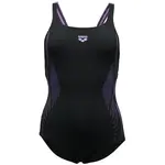 Arena PRO BACK GRAPHIC LB Dámske jednodielne  plavky, čierna, veľkosť