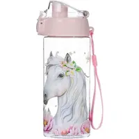 Oxybag CLICK 500 ML HORSE ROMANTIC Detská fľaša, transparentná, veľkosť 500 ML