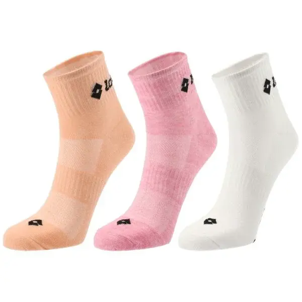 Lotto SPORT SOCK 3 PK Dámske ponožky, oranžová, veľkosť