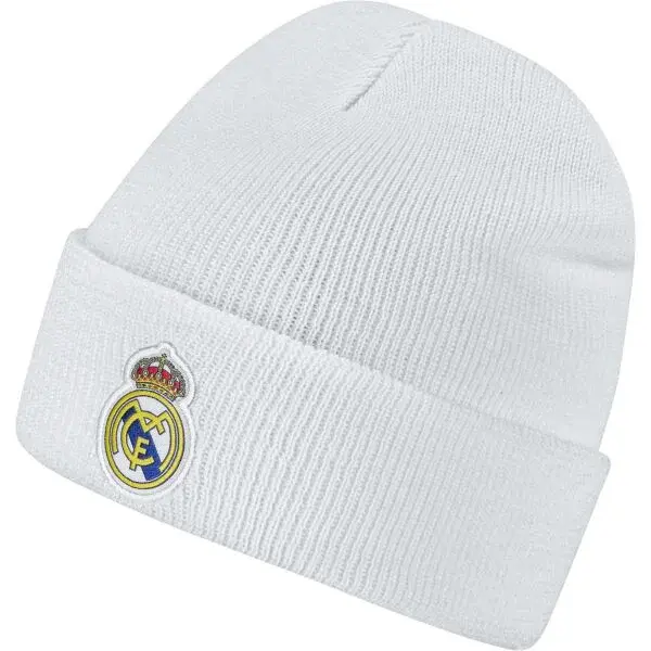 adidas REAL MADRID WOOLIE Zimná čiapka, biela, veľkosť