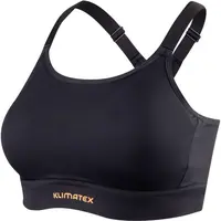 Klimatex VESNA Dámska športová podprsenka, čierna, veľkosť