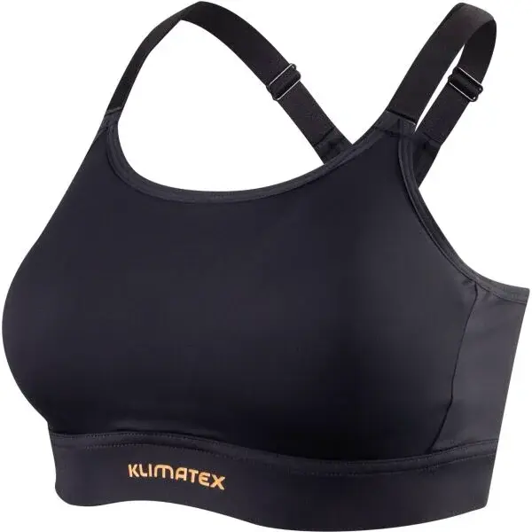 Klimatex VESNA Dámska športová podprsenka, čierna, veľkosť