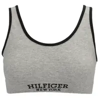 Tommy Hilfiger UNLINED BRALETTE Dámska podprsenka, sivá, veľkosť