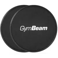 GymBeam CORE SLIDERS Kĺzavé podložky, čierna, veľkosť