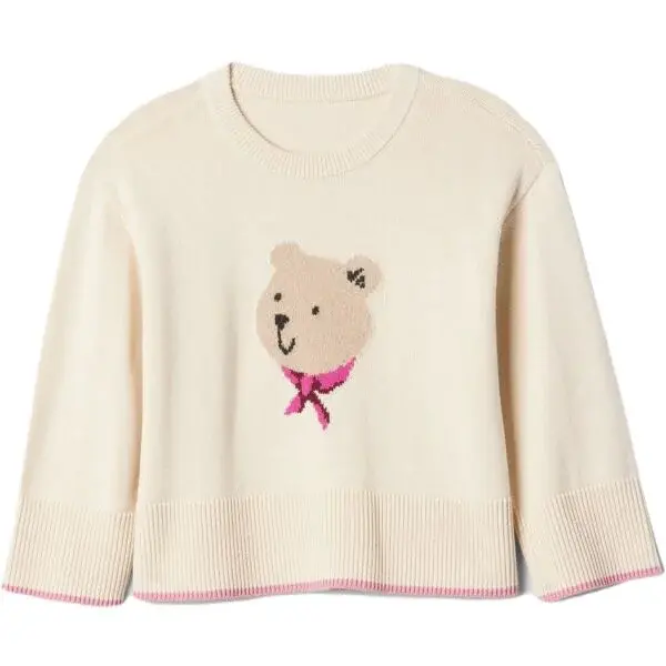 GAP BABY Detský sveter, béžová, veľkosť 4Y