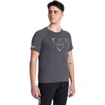 KILPI WYLDER Pánske bežecké tričko, tmavo sivá, veľkosť