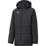 Puma BENCH JACKET JR Chlapčenská bunda, čierna, veľkosť