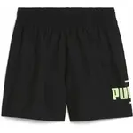 Puma ESSENTIALS LOGO LAB WOVEN SHORTS Pánske kraťasy, čierna, veľkosť