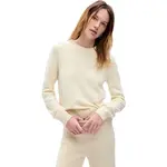 GAP CASHSOFT CREW Dámsky sveter, béžová, veľkosť