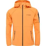 Columbia TALL HEIGHTS HOODED SOFT Pánska softshellová bunda, oranžová, veľkosť