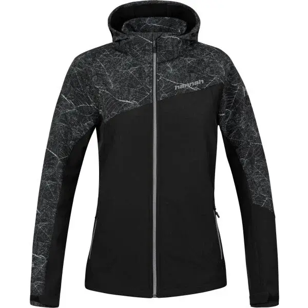 Hannah BONEY Dámska softshellová bunda, čierna, veľkosť