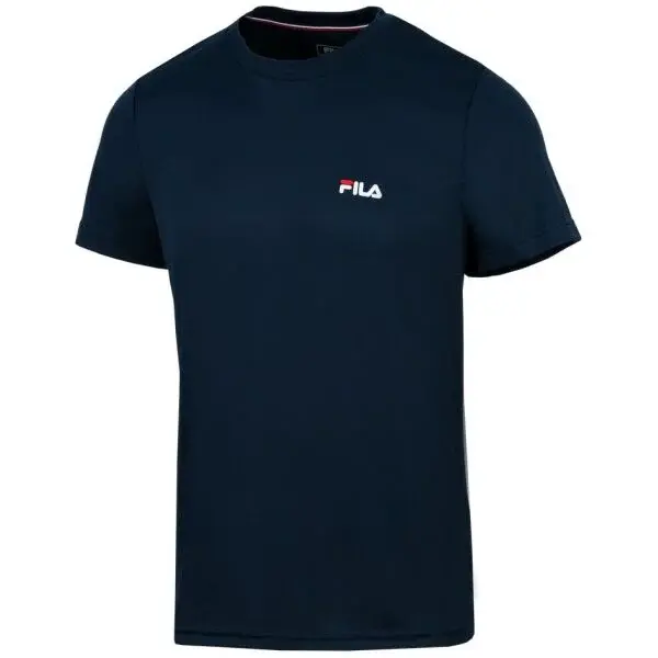 Fila LOGO SMALL 2 Pánske tričko, tmavo modrá, veľkosť