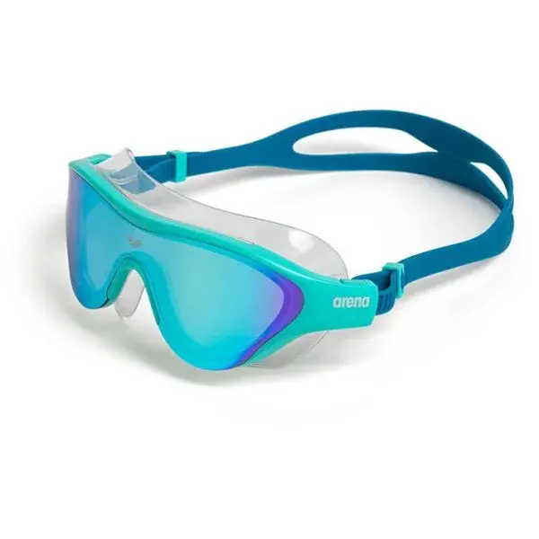 Arena THE ONE MASK MIRROR Plavecké okuliare, tyrkysová, veľkosť