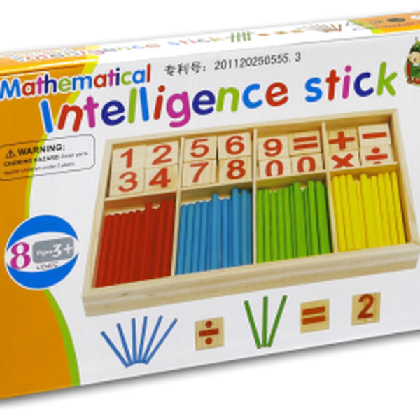 Dřevěná sada na počítání