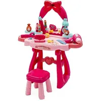 BABY MIX TOALETNÝ STOLÍK Detský stôl, ružová, veľkosť