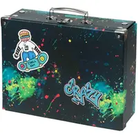 BAAGL CHILL Skladací školský kufrík, čierna, veľkosť