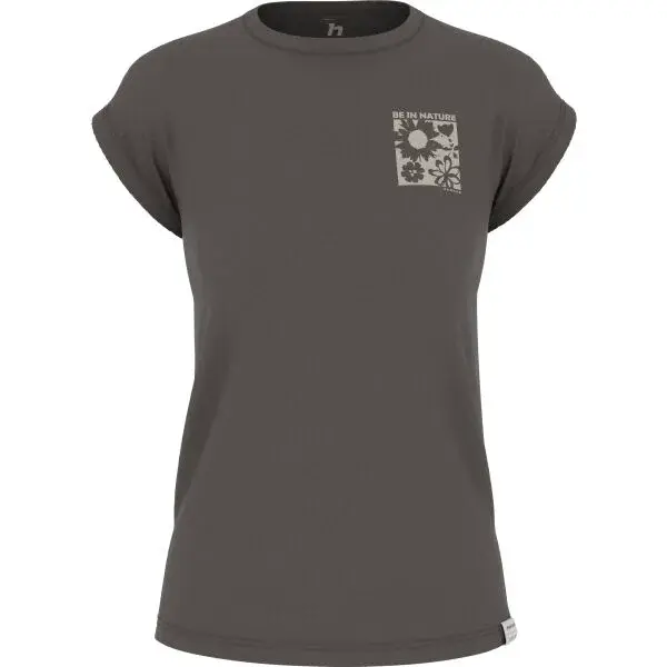 Hannah CLAIR Dámske tričko z organickej bavlny, khaki, veľkosť