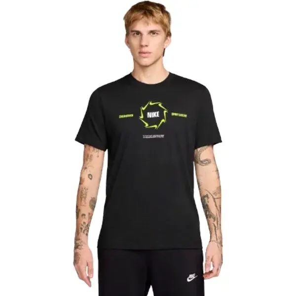 Nike M NSW TEE 6MO SWSH FAHO25 Pánske tričko, čierna, veľkosť XXL