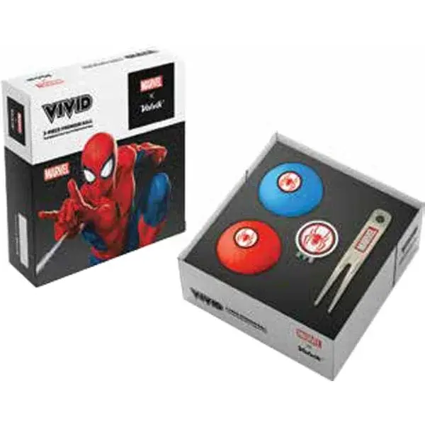 VOLVIK MARVEL SPIDER MAN Set golfových loptičiek, mix, veľkosť