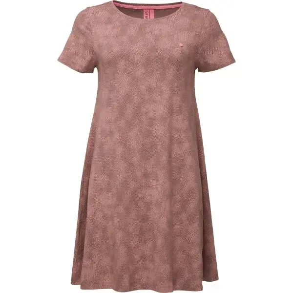 LOAP ABGAMA Dámske šaty, lososová, veľkosť