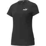 Puma ESS+EMBROIDERY TEE Dámske tričko, čierna, veľkosť