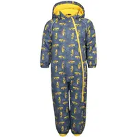 Lewro WAYAN Detský zateplený oberal, sivá, veľkosť 92-98