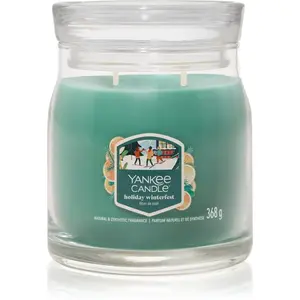 Yankee Candle Holiday Winterfest vonná sviečka Signature 368 g