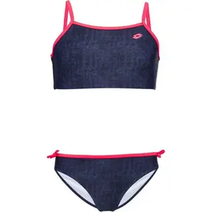 Lotto LYRA Dievčenské dvojdielne plavky, tmavo modrá, veľkosť 152-158