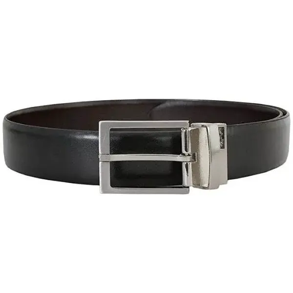 GREGNORMAN REVERSIBLE BELT Pánsky opasok, čierna, veľkosť