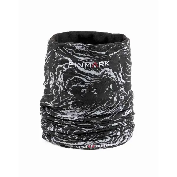 Finmark Multifunkčná šatka s flísom Multifunkčná šatka, čierna, veľkosť