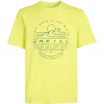 O'Neill JACK Pánske tričko, žltá, veľkosť