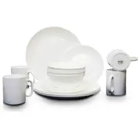 Vango OPAL 16 PIECE DINING SET Jedálenský set, biela, veľkosť