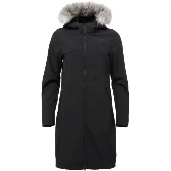 LOAP LUSTRA Dámsky softshellový kabát, čierna, veľkosť