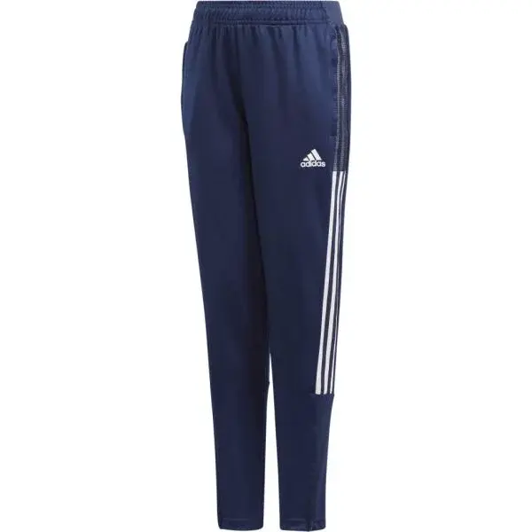 adidas TIRO21 TR PNT Y Chlapčenské tréningové tepláky, tmavo modrá, veľkosť