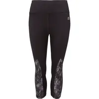 Fitforce ZEKY Dámske fitness legíny, čierna, veľkosť