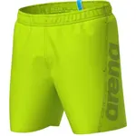 Arena FUNDAMENTALS LOGO BOXER Pánske športové šortky, zelená, veľkosť