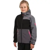 KILPI RAVIA Dievčenská softshellová bunda, čierna, veľkosť