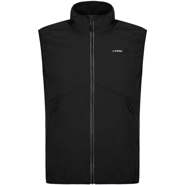 LOAP URYLON Pánska vesta, čierna, veľkosť