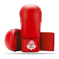 BUSHIDO DBX KM Rukavice na karate, červená, veľkosť