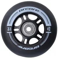 Arcore INLINE WHEELS 4PACK 84-82A Inline kolieska, čierna, veľkosť