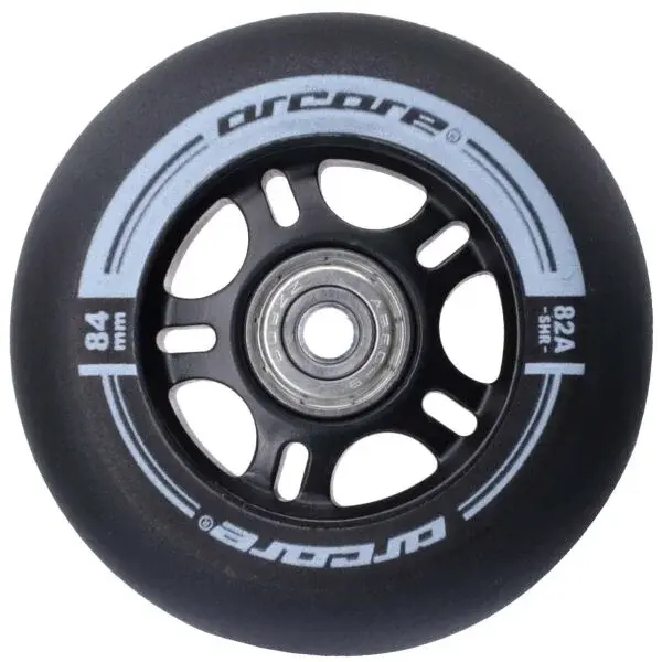 Arcore INLINE WHEELS 4PACK 84-82A Inline kolieska, čierna, veľkosť