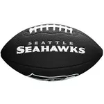 Wilson MINI NFL TEAM SOFT TOUCH FB BL SE Mini lopta na americký futbal, čierna, veľkosť