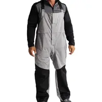 ADVENTER & FISHING FISHING PANTS Pánske nohavice s membránou, sivá, veľkosť