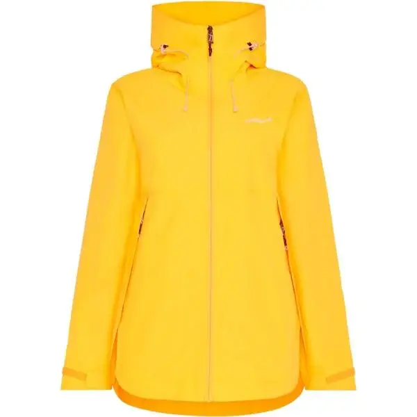DIDRIKSONS TILDE Dámska prechodná bunda, žltá, veľkosť