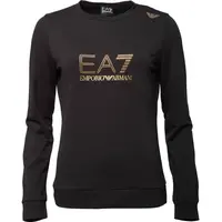 EA7 SWEATSHIRT Dámska mikina, čierna, veľkosť